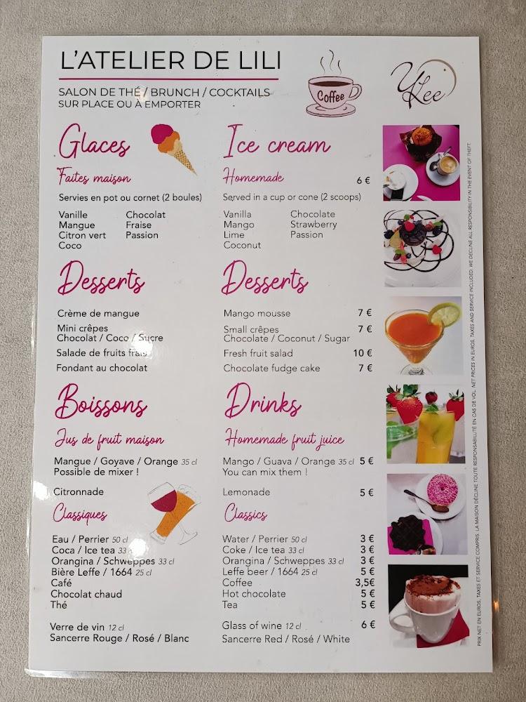 L'Atelier de LiLi - Menu Image 1